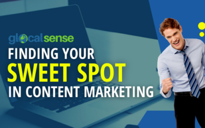 Finding your Sweet Spot in Content Marketing