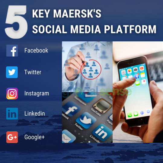 5 Key Maersk’s Social media Platforms