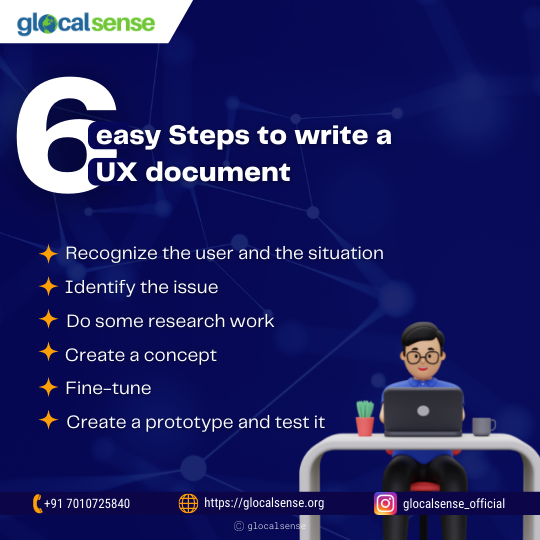 6 Easy Steps to write a UX document