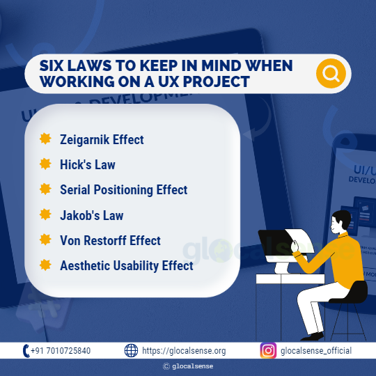 Six Laws To Keep in Mind When Working on a UX Project