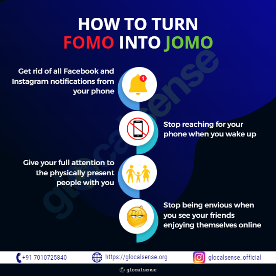 How to turn FOMO into JOMO