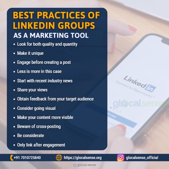 Best Practices of Linkedin groups