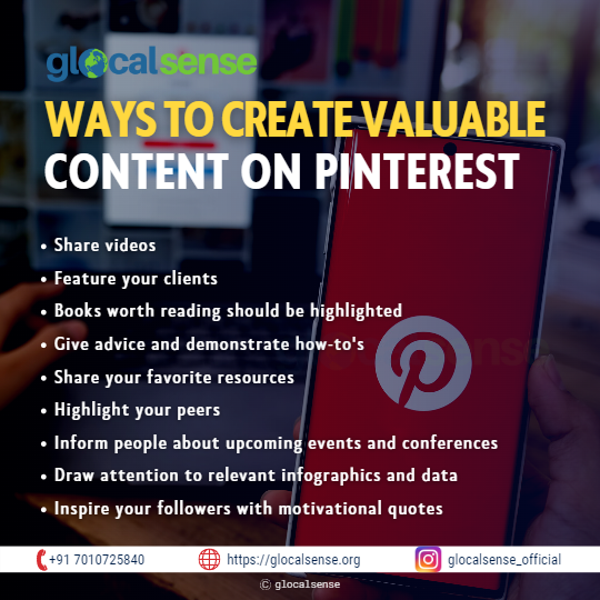 Ways to Create Valuable Content On Pinterest