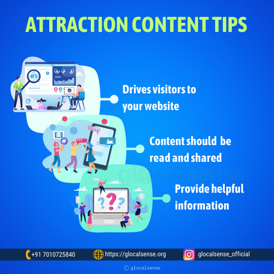 Attraction Content Tips