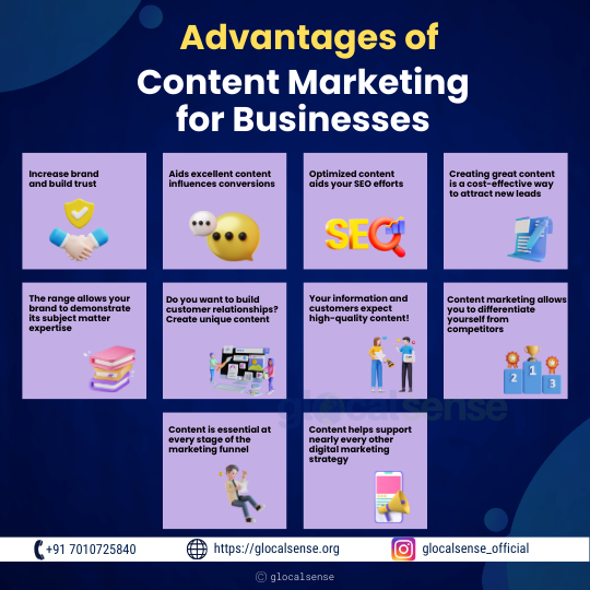 Advantages Of Content Marketing For Businesses